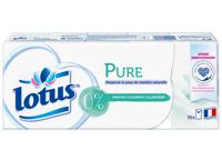Etuis mouchoirs Lotus Pure