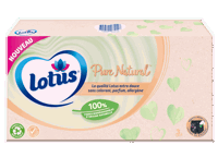 Boîte mouchoirs Lotus Pure Natural