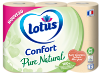 Papier toilette Lotus Pure Natural