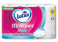 Papier toilette Lotus Moltonel Style